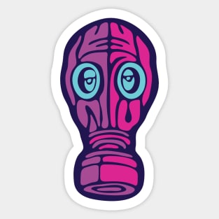 World War I Military Elephant Gas Mask Sticker